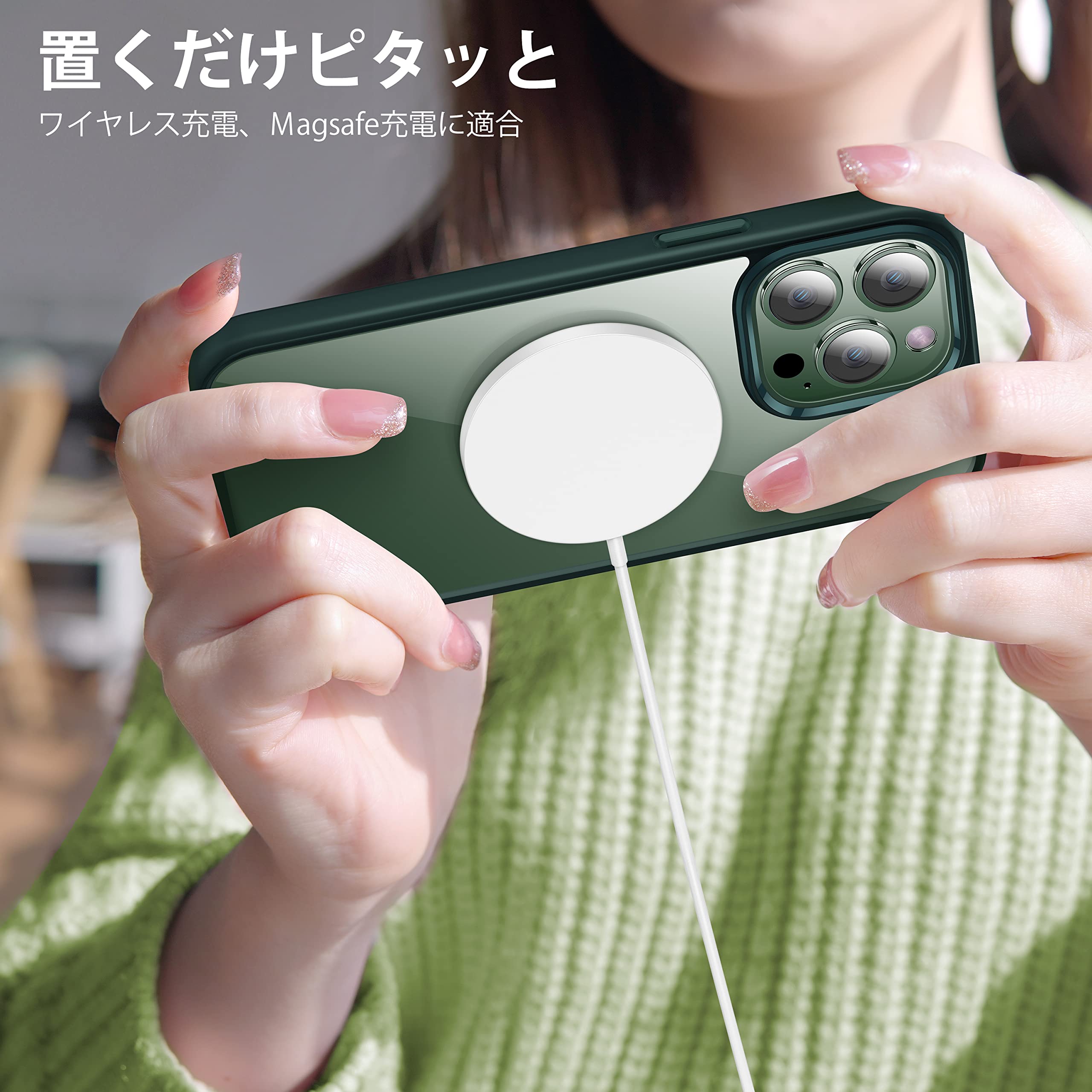 Amazon.co.jp: 【極々透明感・革新耐黄変技術】CASEKOO iPhone13 Pro